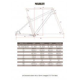 Ragley Marley Hardtail 2020 Rahmen 27,5"