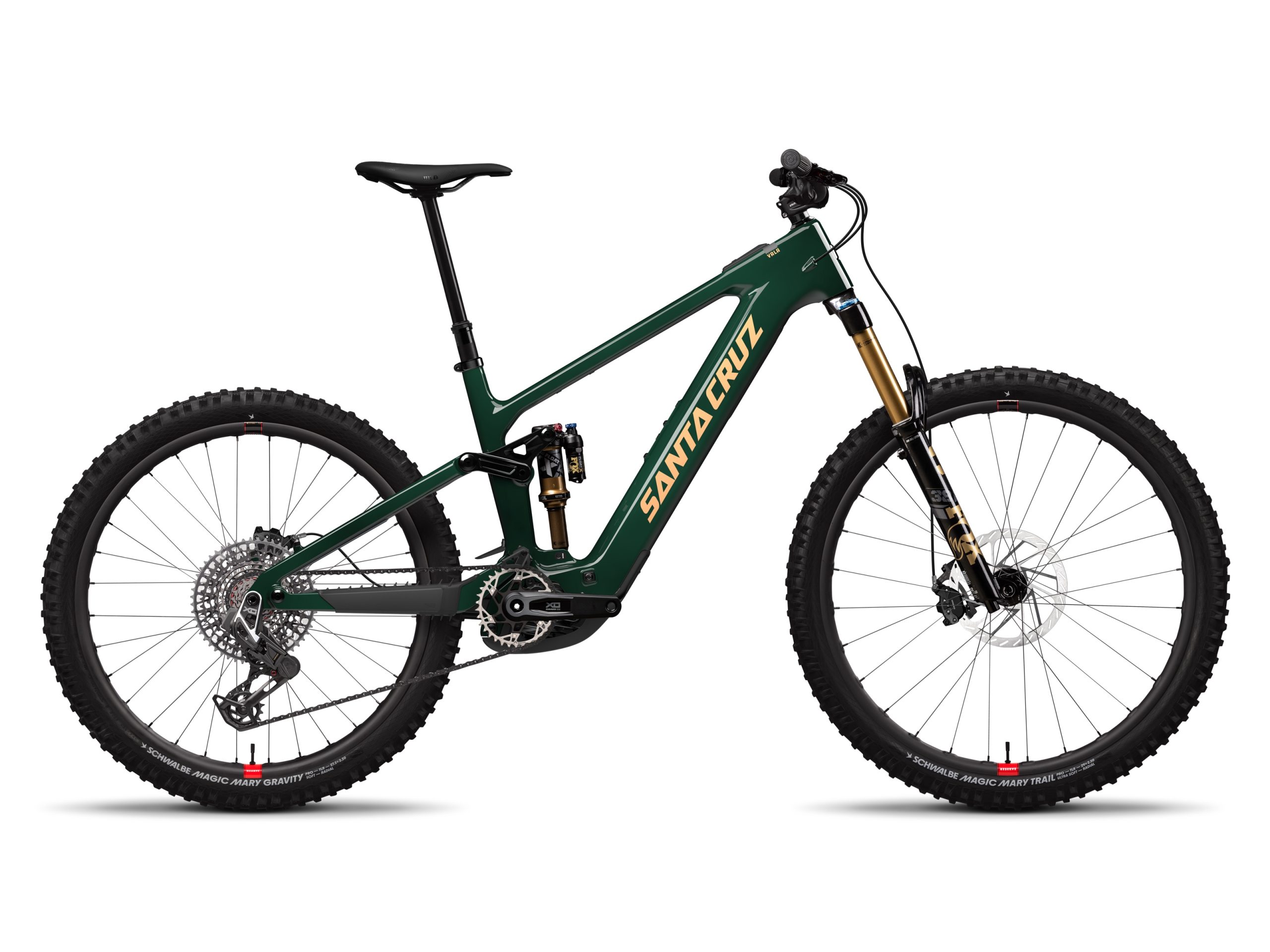 Santa Cruz Vala V1 CC X0 RSV AXS Kit 2025 Komplettrad midnight green