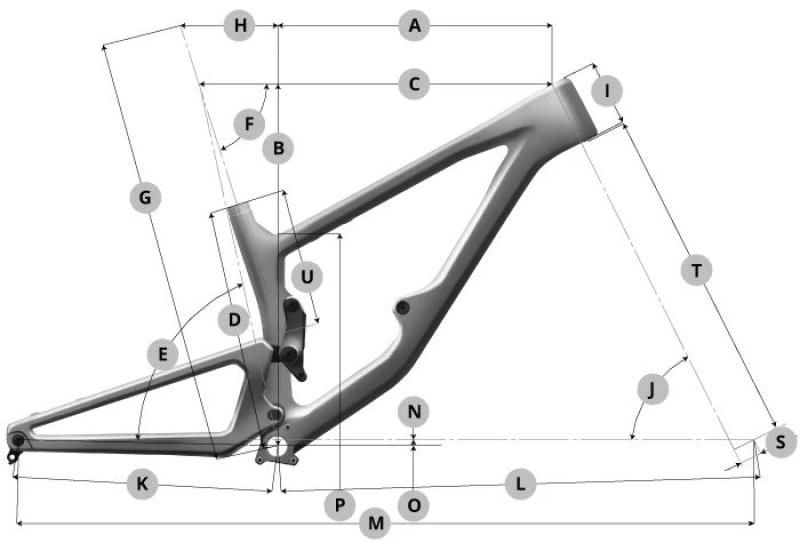B-Ware: Nukeproof Giga C 290 Carbon Rahmen petrol