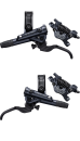 SHIMANO SLX Scheibenbremse Set 4-Kolben BL-M7100 + BR-M7120
